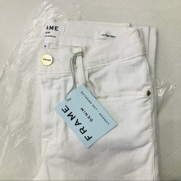 NWT! FRAME Le High Skinny Rise Denim Jeans 25 - Picture 6 of 7